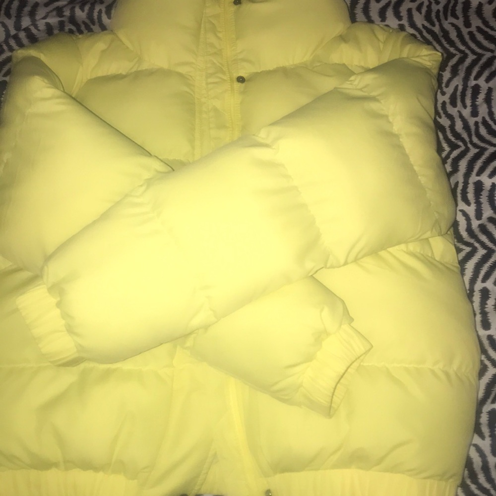 Yellow coat